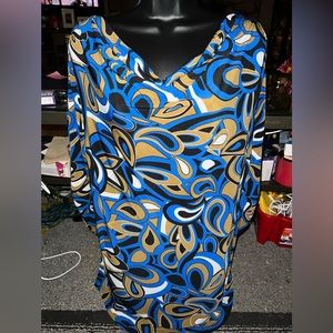 Slouch Neck Tunic Top